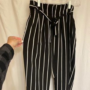 striped trouser pant